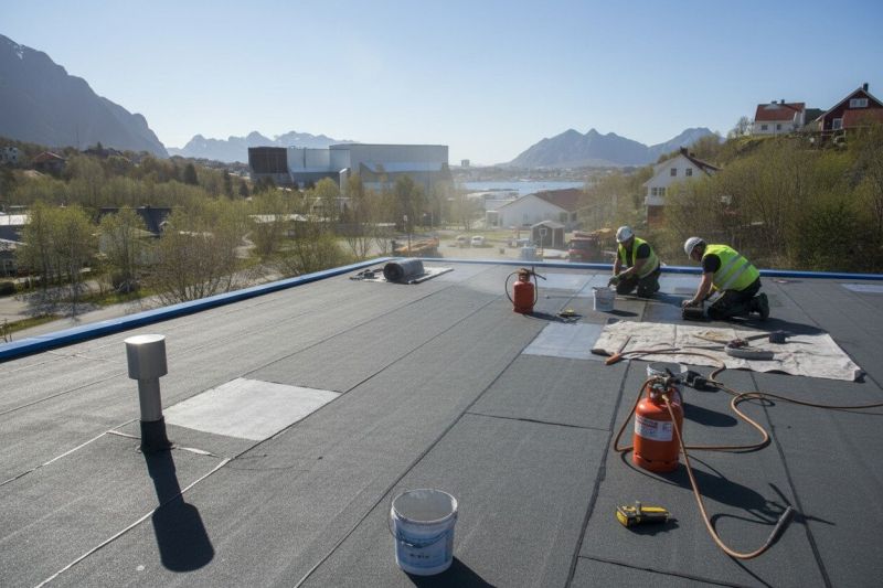 Single Ply Roof Replacement in Montgomery Village, MD