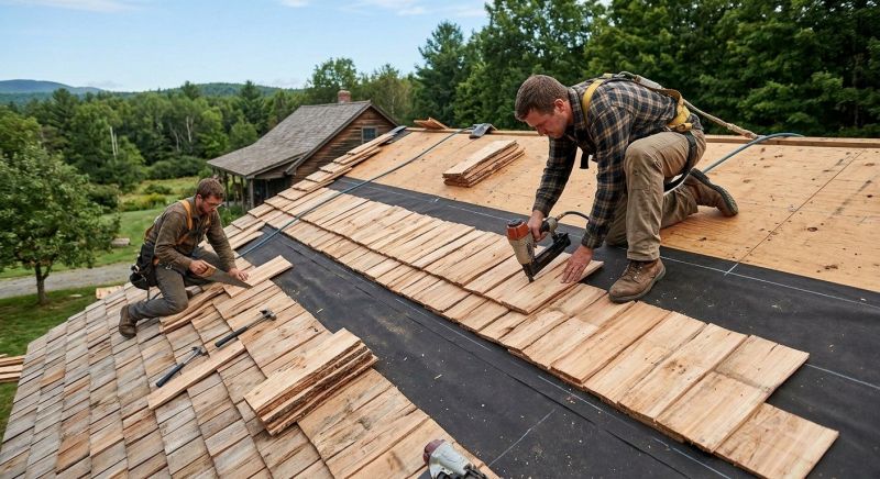 Wood Roofing Installation in Oxon Hill, MD